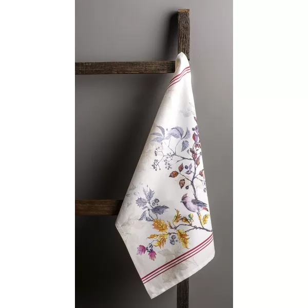 imageMaison d Hermine Kitchen Towel 100 Cotton Quick Dry Cleaning Dishtowel for Gifts Dining Home Wedding Banquet Buffet Equinoxe  Grey  ThanksgivingChristmas Set of 301  Equinoxe  Beige