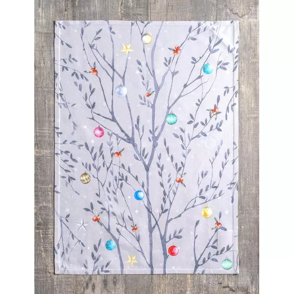 imageMaison d Hermine Kitchen Towel 100 Cotton Quick Dry Cleaning Dishtowel for Gifts Dining Home Wedding Banquet Buffet Morzine  ThanksgivingChristmas Set of 303  Fairy Christmas