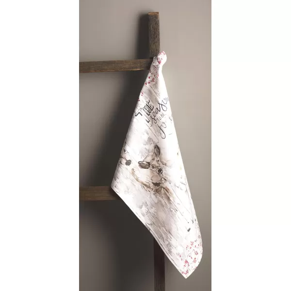 imageMaison d Hermine Kitchen Towel 100 Cotton Quick Dry Cleaning Dishtowel for Gifts Dining Home Wedding Banquet Buffet Morzine  ThanksgivingChristmas Set of 311  Mountain Life