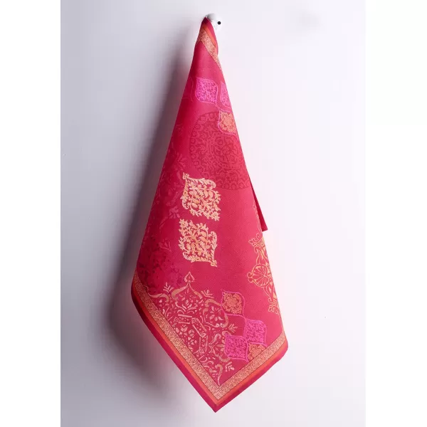 imageMaison d Hermine Kitchen Towel 100 Cotton Quick Dry Cleaning Dishtowel for Gifts Dining Home Wedding Banquet Buffet Morzine  ThanksgivingChristmas Set of 3Pink