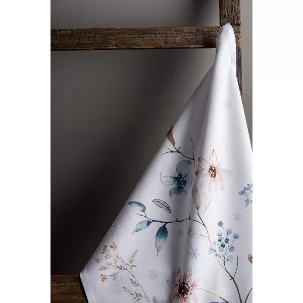 imageMaison d Hermine Kitchen Towel 100 Cotton Quick Dry Cleaning Dishtowel for Gifts Dining Home Wedding Banquet Buffet Morzine  ThanksgivingChristmas Set of 306  Ice Florals