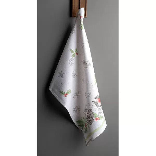 imageMaison d Hermine Kitchen Towel 100 Cotton Quick Dry Cleaning Dishtowel for Gifts Dining Home Wedding Banquet Buffet Morzine  ThanksgivingChristmas Set of 310  Christmas Dew
