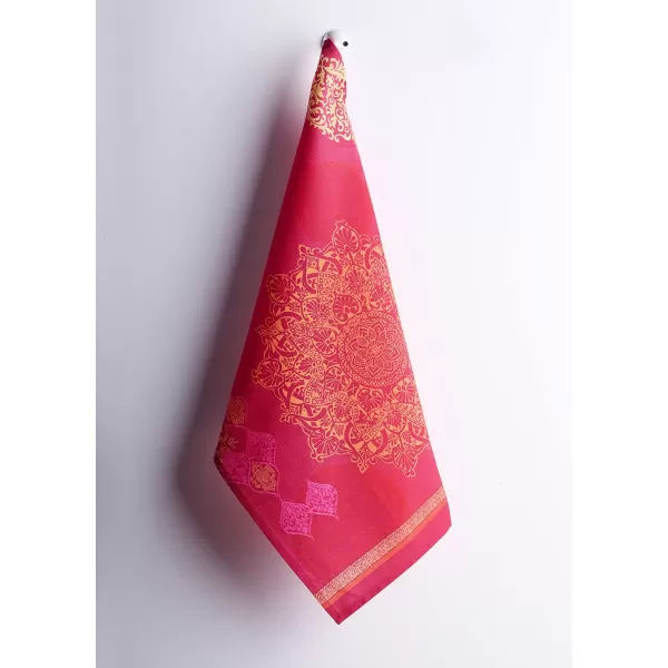 imageMaison d Hermine Kitchen Towel 100 Cotton Quick Dry Cleaning Dishtowel for Gifts Dining Home Wedding Banquet Buffet Morzine  ThanksgivingChristmas Set of 3Pink