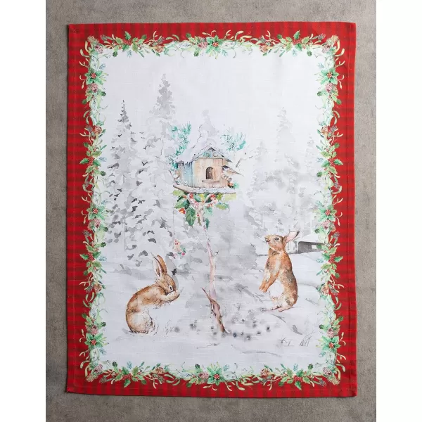 imageMaison d Hermine Kitchen Towel 100 Cotton Quick Dry Cleaning Dishtowel for Gifts Dining Home Wedding Banquet Buffet Morzine  ThanksgivingChristmas Set of 309  Christmas Tradition