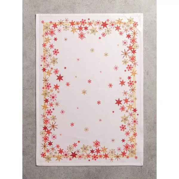 imageMaison d Hermine Kitchen Towel 100 Cotton Quick Dry Cleaning Dishtowel for Gifts Dining Home Wedding Banquet Buffet Morzine  ThanksgivingChristmas Set of 316  Crystal Star