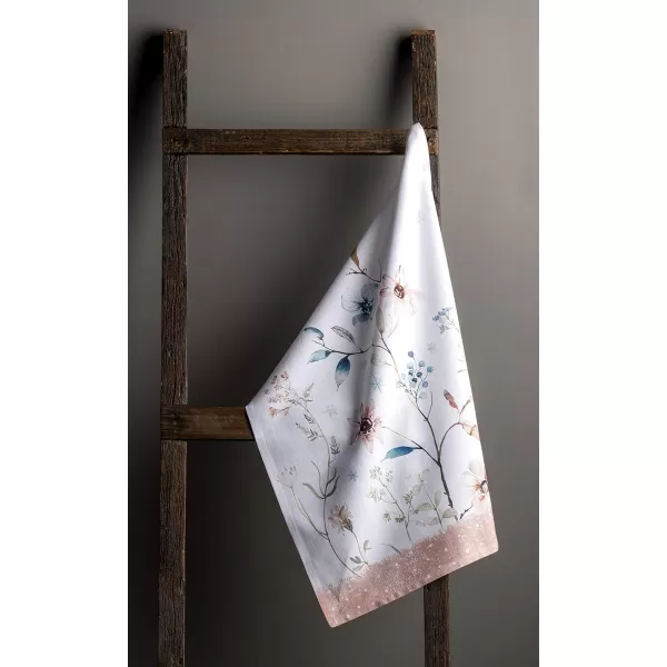imageMaison d Hermine Kitchen Towel 100 Cotton Quick Dry Cleaning Dishtowel for Gifts Dining Home Wedding Banquet Buffet Morzine  ThanksgivingChristmas Set of 306  Ice Florals