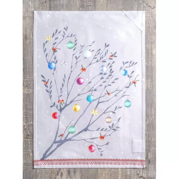 imageMaison d Hermine Kitchen Towel 100 Cotton Quick Dry Cleaning Dishtowel for Gifts Dining Home Wedding Banquet Buffet Morzine  ThanksgivingChristmas Set of 303  Fairy Christmas