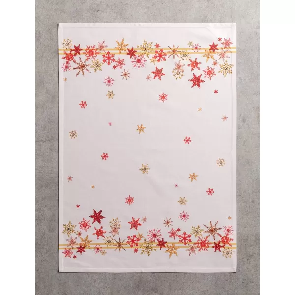 imageMaison d Hermine Kitchen Towel 100 Cotton Quick Dry Cleaning Dishtowel for Gifts Dining Home Wedding Banquet Buffet Morzine  ThanksgivingChristmas Set of 316  Crystal Star