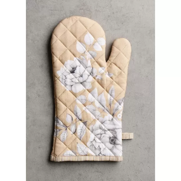imageMaison d Hermine Oven Glove 100 Cotton 7 Inch x 13 Inch with Loop Heat Resistant BBQ Cooking Baking Grilling Microwave Barbeque Kelim  Infinity  ThanksgivingChristmas29  Pretty Autumn