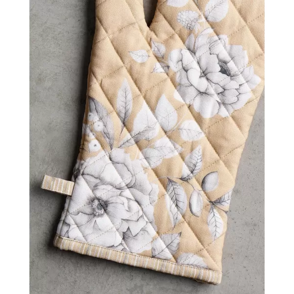 imageMaison d Hermine Oven Glove 100 Cotton 7 Inch x 13 Inch with Loop Heat Resistant BBQ Cooking Baking Grilling Microwave Barbeque Kelim  Infinity  ThanksgivingChristmas29  Pretty Autumn