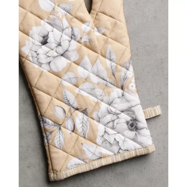 imageMaison d Hermine Oven Glove 100 Cotton 7 Inch x 13 Inch with Loop Heat Resistant BBQ Cooking Baking Grilling Microwave Barbeque Kelim  Infinity  ThanksgivingChristmas29  Pretty Autumn