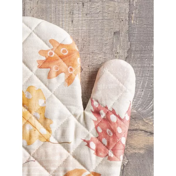imageMaison d Hermine Oven Mitts  Pot Holders 100 Cotton Heat Resistant Oven Mitt 75quotx13quot ampamp Pot Holder 8quotx8quot Cooking BBQ Baking Grilling Fruit DHiver ThanksgivingChristmas20  Colors of Autumn