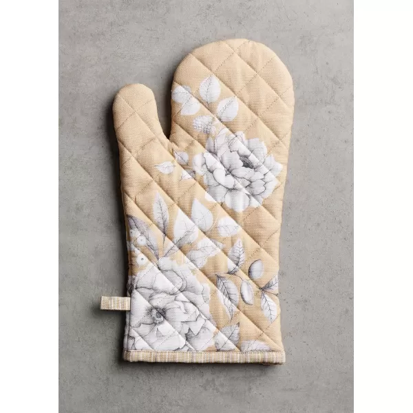 imageMaison d Hermine Oven Mitts  Pot Holders 100 Cotton Heat Resistant Oven Mitt 75quotx13quot ampamp Pot Holder 8quotx8quot Cooking BBQ Baking Grilling Fruit DHiver ThanksgivingChristmas29  Pretty Autumn