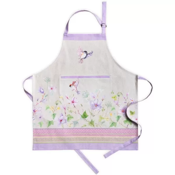 imageMaison d Hermine 100 Cotton Kitchen Apron with an Adjustable Neck with Long Ties for Women Men Chef22  Magnolia Mornings