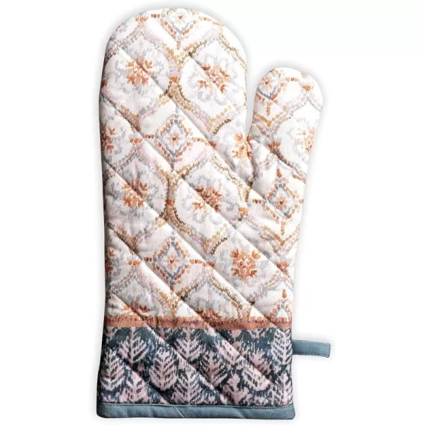 imageMaison d Hermine Oven Glove 100 Cotton 7 Inch x 13 Inch with Loop Heat Resistant BBQ Cooking Baking Grilling Microwave Barbeque Kelim  Infinity  ThanksgivingChristmas3  Fair Isle