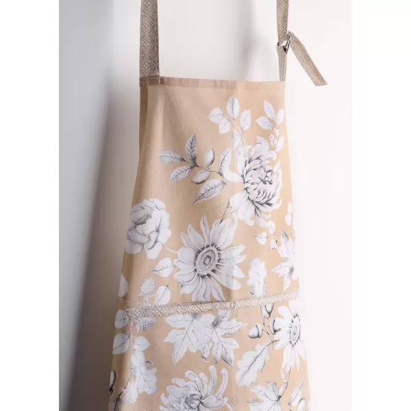 imageCotton Apron with Center Pocket Kitchen Unisex Cloth Apron 1 Piece with Long Ties for Painting Cooking Baking Restaurant18  Pretty Autumn