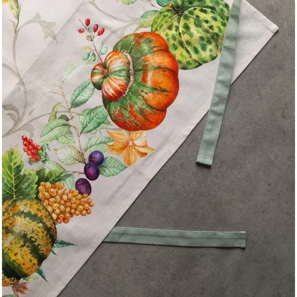 imageCotton Apron with Center Pocket Kitchen Unisex Cloth Apron 1 Piece with Long Ties for Painting Cooking Baking Restaurant19  Lumina