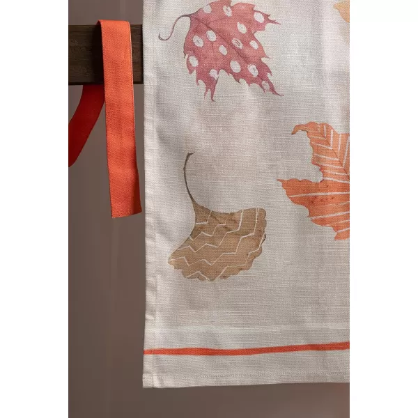 imageCotton Apron with Center Pocket Kitchen Unisex Cloth Apron 1 Piece with Long Ties for Painting Cooking Baking Restaurant23  Colors of Autumn