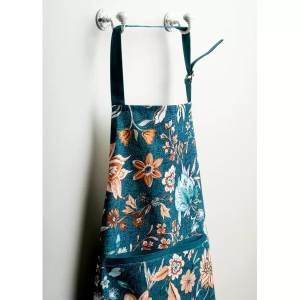 imageCotton Apron with Center Pocket Kitchen Unisex Cloth Apron 1 Piece with Long Ties for Painting Cooking Baking Restaurant27  Luxury Loft