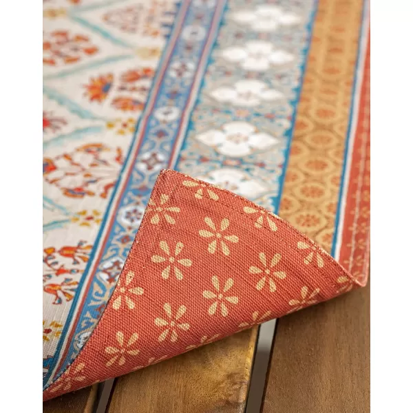 imageMaison d Hermine Cloth Placemats 100 Cotton Set of 4 Decorative Washable Table Placemat Dining Holidays Buffet Parties ampamp Wedding Use Romane  ThanksgivingChristmas