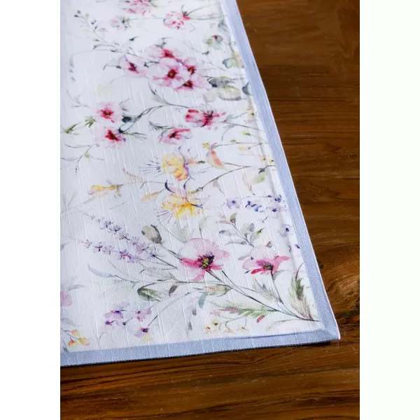 imageMaison d Hermine Cloth Placemats Set of 4 100 Cotton Decorative Washable Table Place Mat Kitchen Party Wedding Restaurant ampamp Camping Meadow Florals  Beige  SpringSummer21  Summer Floral