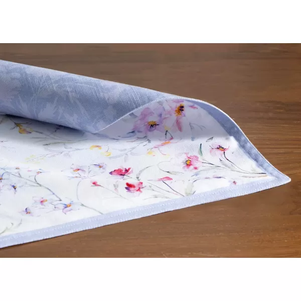 imageMaison d Hermine Cloth Placemats Set of 4 100 Cotton Decorative Washable Table Place Mat Kitchen Party Wedding Restaurant ampamp Camping Meadow Florals  Beige  SpringSummer21  Summer Floral
