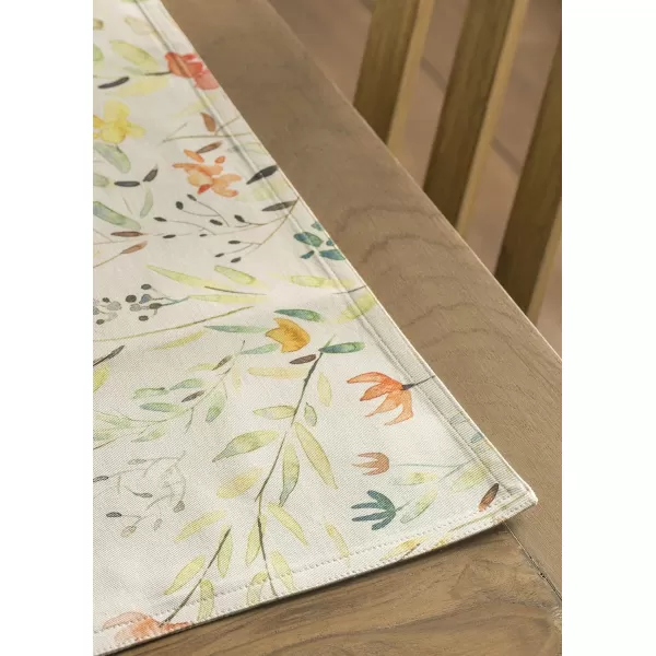 imageMaison d Hermine Cloth Placemats Set of 4 100 Cotton Decorative Washable Table Place Mat Kitchen Party Wedding Restaurant ampamp Camping Meadow Florals  Beige  SpringSummer1  Colmar