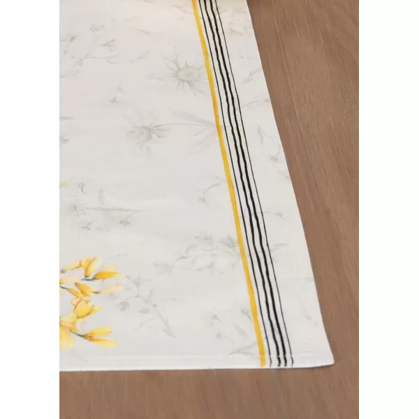 imageMaison d Hermine Cloth Placemats Set of 4 100 Cotton Decorative Washable Table Place Mat Kitchen Party Wedding Restaurant ampamp Camping Meadow Florals  Beige  SpringSummer20  Candice