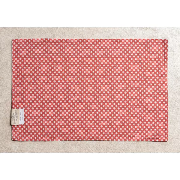 imageMaison d Hermine Cloth Placemats Set of 4 100 Cotton Decorative Washable Table Place Mat Kitchen Party Wedding Restaurant ampamp Camping Meadow Florals  Beige  SpringSummer09  Provence