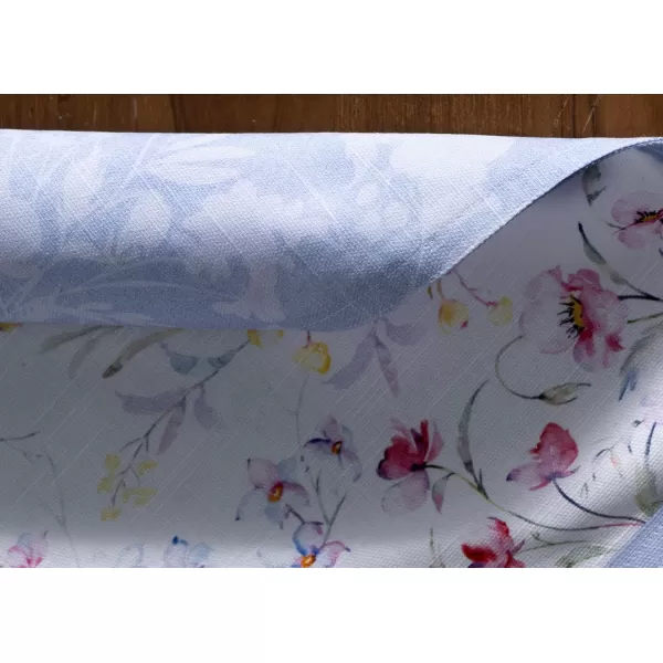 imageMaison d Hermine Cloth Placemats Set of 4 100 Cotton Decorative Washable Table Place Mat Kitchen Party Wedding Restaurant ampamp Camping Meadow Florals  Beige  SpringSummer21  Summer Floral