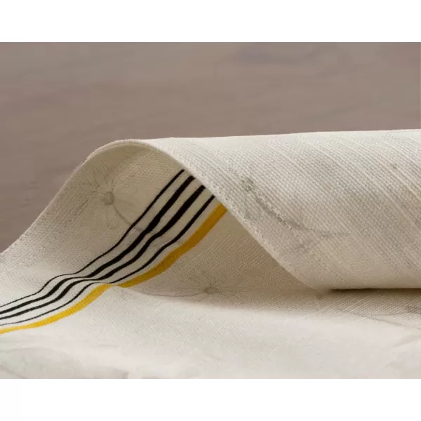 imageMaison d Hermine Cloth Placemats Set of 4 100 Cotton Decorative Washable Table Place Mat Kitchen Party Wedding Restaurant ampamp Camping Meadow Florals  Beige  SpringSummer20  Candice