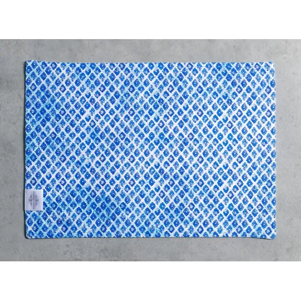 imageMaison d Hermine Cloth Placemats Set of 4 100 Cotton Decorative Washable Table Place Mat Kitchen Party Wedding Restaurant ampamp Camping Meadow Florals  Beige  SpringSummer21  Indigo Love
