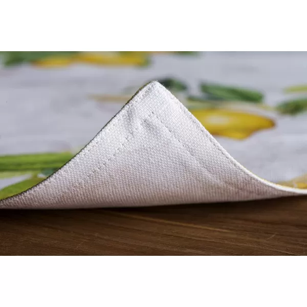 imageMaison d Hermine Cloth Placemats Set of 4 100 Cotton Decorative Washable Table Place Mat Kitchen Party Wedding Restaurant ampamp Camping Meadow Florals  Beige  SpringSummer04  Limoncello