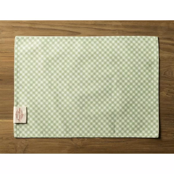 imageMaison d Hermine Cloth Placemats Set of 4 100 Cotton Decorative Washable Table Place Mat Kitchen Party Wedding Restaurant ampamp Camping Meadow Florals  Beige  SpringSummer2  Botanical Fresh