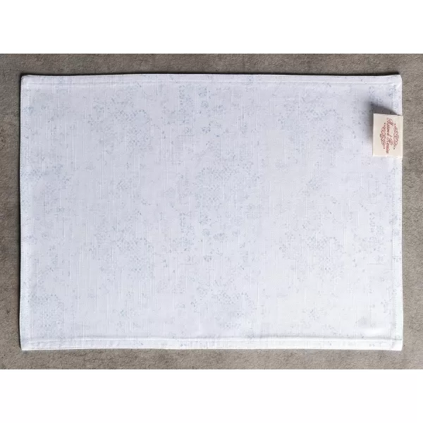 imageMaison d Hermine Cloth Placemats Set of 4 100 Cotton Decorative Washable Table Place Mat Kitchen Party Wedding Restaurant ampamp Camping Meadow Florals  Beige  SpringSummer06  Fleurs De Mai