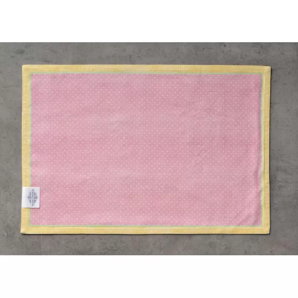 imageMaison d Hermine Cloth Placemats Set of 4 100 Cotton Decorative Washable Table Place Mat Kitchen Party Wedding Restaurant ampamp Camping Meadow Florals  Beige  SpringSummer23  Easter Zest