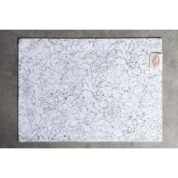 imageMaison d Hermine Cloth Placemats Set of 4 100 Cotton Decorative Washable Table Place Mat Kitchen Party Wedding Restaurant ampamp Camping Meadow Florals  Beige  SpringSummer19  Floral Love