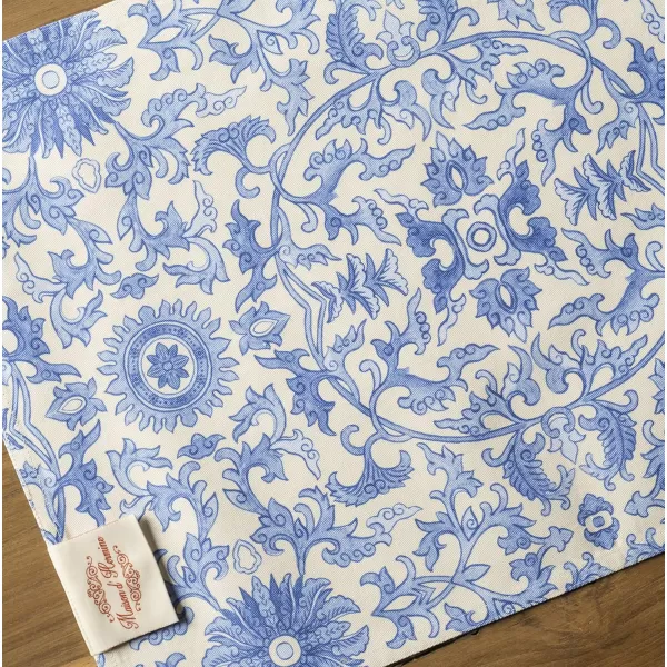 imageMaison d Hermine Cloth Placemats Set of 4 100 Cotton Decorative Washable Table Place Mat Kitchen Party Wedding Restaurant ampamp Camping Meadow Florals  Beige  SpringSummer10  Canton