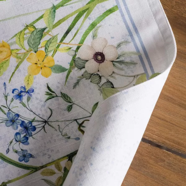imageMaison d Hermine Cloth Placemats Set of 4 100 Cotton Decorative Washable Table Place Mat Kitchen Party Wedding Restaurant ampamp Camping Meadow Florals  Beige  SpringSummer06  Fleurs De Mai
