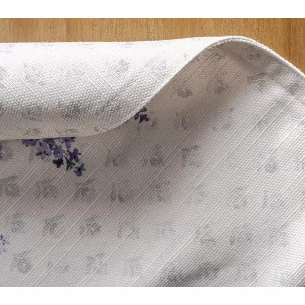 imageMaison d Hermine Cloth Placemats Set of 4 100 Cotton Decorative Washable Table Place Mat Kitchen Party Wedding Restaurant ampamp Camping Meadow Florals  Beige  SpringSummer12  Fanny Lavender