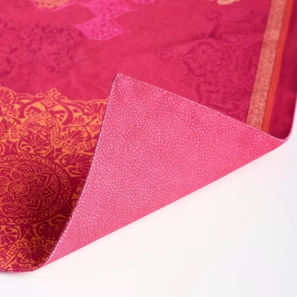 imageMaison d Hermine Cloth Placemats Set of 4 100 Cotton Decorative Washable Table Place Mat Kitchen Wedding Restaurant ampamp Camping Kelim  Prairie  ThanksgivingChristmas12  Versailles