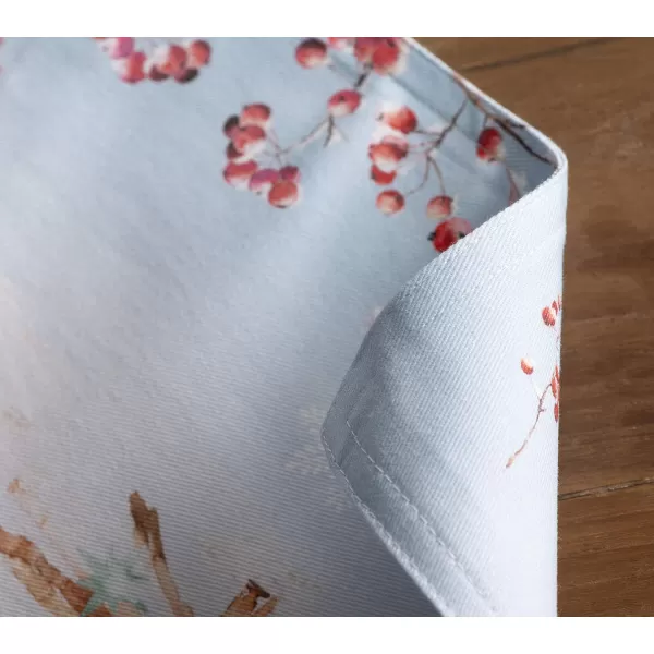 imageMaison d Hermine Cloth Placemats Set of 4 100 Cotton Decorative Washable Table Place Mat Kitchen Wedding Restaurant ampamp Camping Kelim  Prairie  ThanksgivingChristmas7  Fairytale Forest
