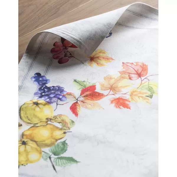 imageMaison d Hermine Cloth Placemats Set of 4 100 Cotton Decorative Washable Table Place Mat Kitchen Wedding Restaurant ampamp Camping Kelim  Prairie  ThanksgivingChristmas23  Fruit Dhiver