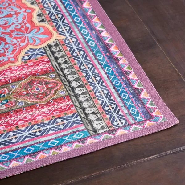 imageMaison d Hermine Cloth Placemats Set of 4 100 Cotton Decorative Washable Table Place Mat Kitchen Wedding Restaurant ampamp Camping Kelim  Prairie  ThanksgivingChristmas9  Ispahan