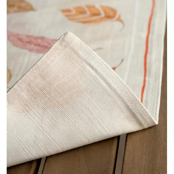 imageMaison d Hermine Cloth Placemats Set of 4 100 Cotton Decorative Washable Table Place Mat Kitchen Wedding Restaurant ampamp Camping Kelim  Prairie  ThanksgivingChristmas8  Colors of Autumn