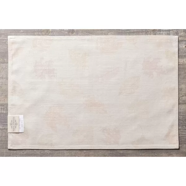 imageMaison d Hermine Cloth Placemats Set of 4 100 Cotton Decorative Washable Table Place Mat Kitchen Wedding Restaurant ampamp Camping Kelim  Prairie  ThanksgivingChristmas8  Colors of Autumn