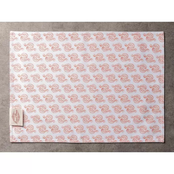 imageMaison d Hermine Cloth Placemats Set of 4 100 Cotton Decorative Washable Table Place Mat Kitchen Wedding Restaurant ampamp Camping Kelim  Prairie  ThanksgivingChristmas21  Orient
