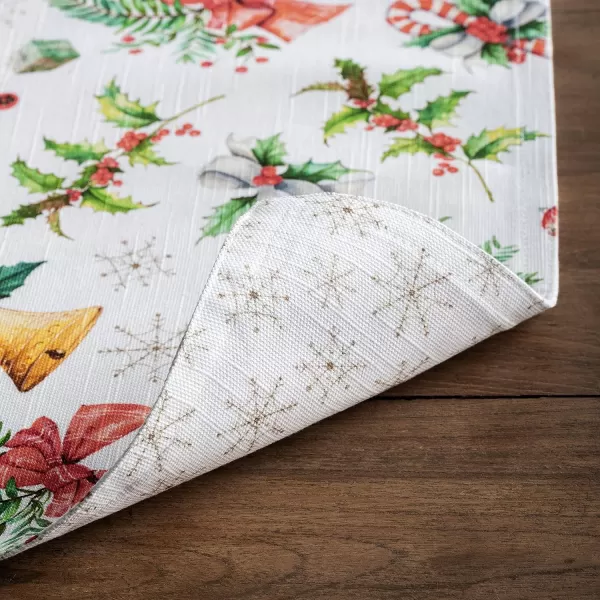 imageMaison d Hermine Cloth Placemats Set of 4 100 Cotton Decorative Washable Table Place Mat Kitchen Wedding Restaurant ampamp Camping Kelim  Prairie  ThanksgivingChristmas24  Chromo