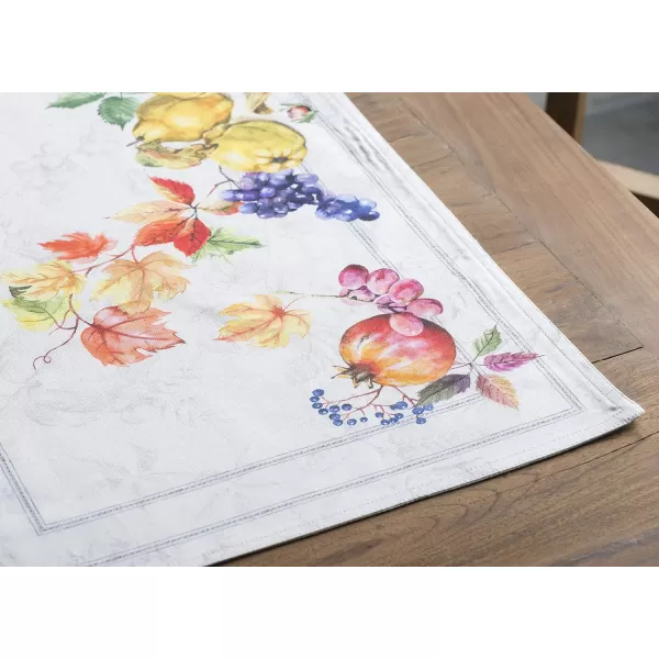 imageMaison d Hermine Cloth Placemats Set of 4 100 Cotton Decorative Washable Table Place Mat Kitchen Wedding Restaurant ampamp Camping Kelim  Prairie  ThanksgivingChristmas23  Fruit Dhiver