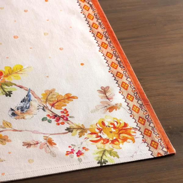imageMaison d Hermine Cloth Placemats Set of 4 100 Cotton Decorative Washable Table Place Mat Kitchen Wedding Restaurant ampamp Camping Kelim  Prairie  ThanksgivingChristmas10  Kelim  Prairie